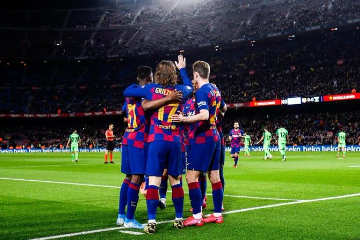 برشلونة أمام ليجانيس برشلونة أمام ليجانيس